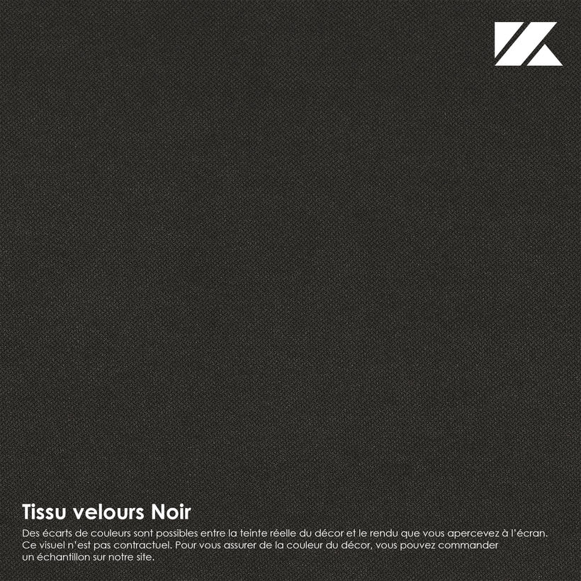 Tissu Velours Noir