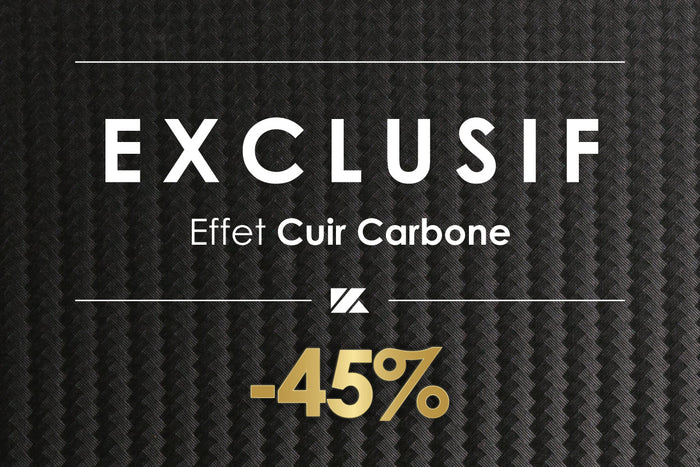 Exclusivité Kazed | Effet Cuir Carbone