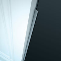 2 Surpoignées Aide à l'ouverture Droite - Alu Naturel - Coulissant Alu